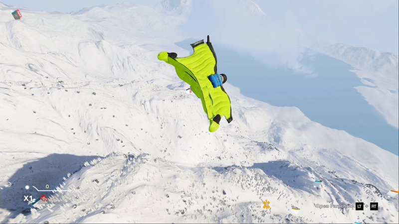 Illustration for article titled The Freedom To Do Stupid Things Is The Best Part Of Ubisoft's Steep